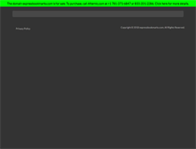 Tablet Screenshot of expressbookmarks.com